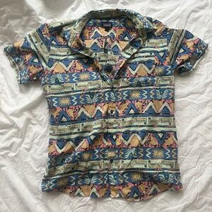 Patagonia patterned shirt